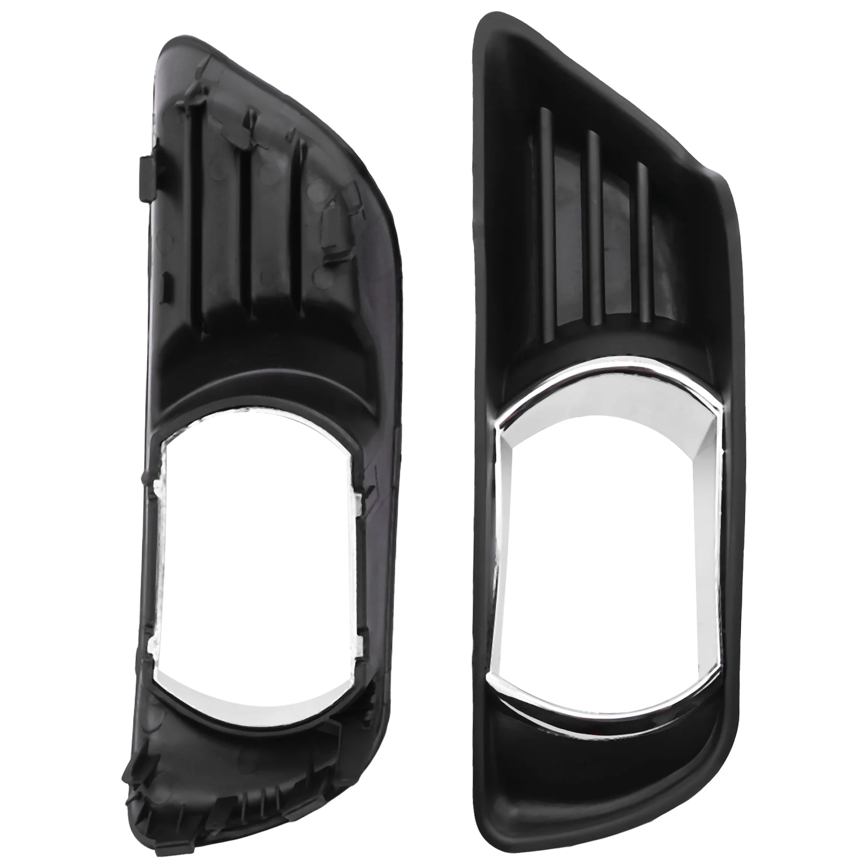 1Pair Car Front Bumper Fog Light Covers Lower Fog Light Trim Bezel Cover for XV40 2007 2008 2009 Fog Light Cover