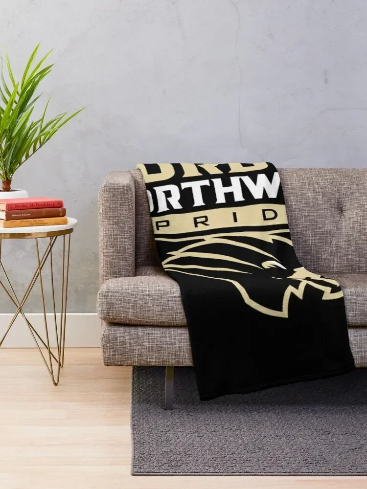 Purdue University Northwest Throw Blanket for winter Soft Plush Plaid blankets and throws Blankets