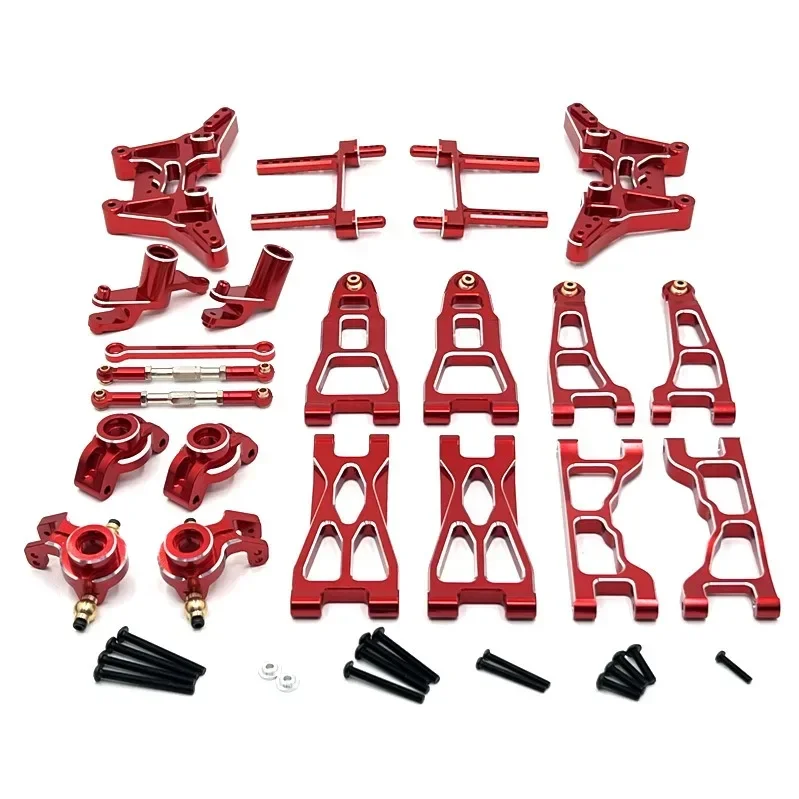 FOR UD1201 UD1202 UD-12PRO  Metal  Front and Rear Suspension Arm Steering Assembly Kit 1/12 RC Car Upgrade Parts Accessories