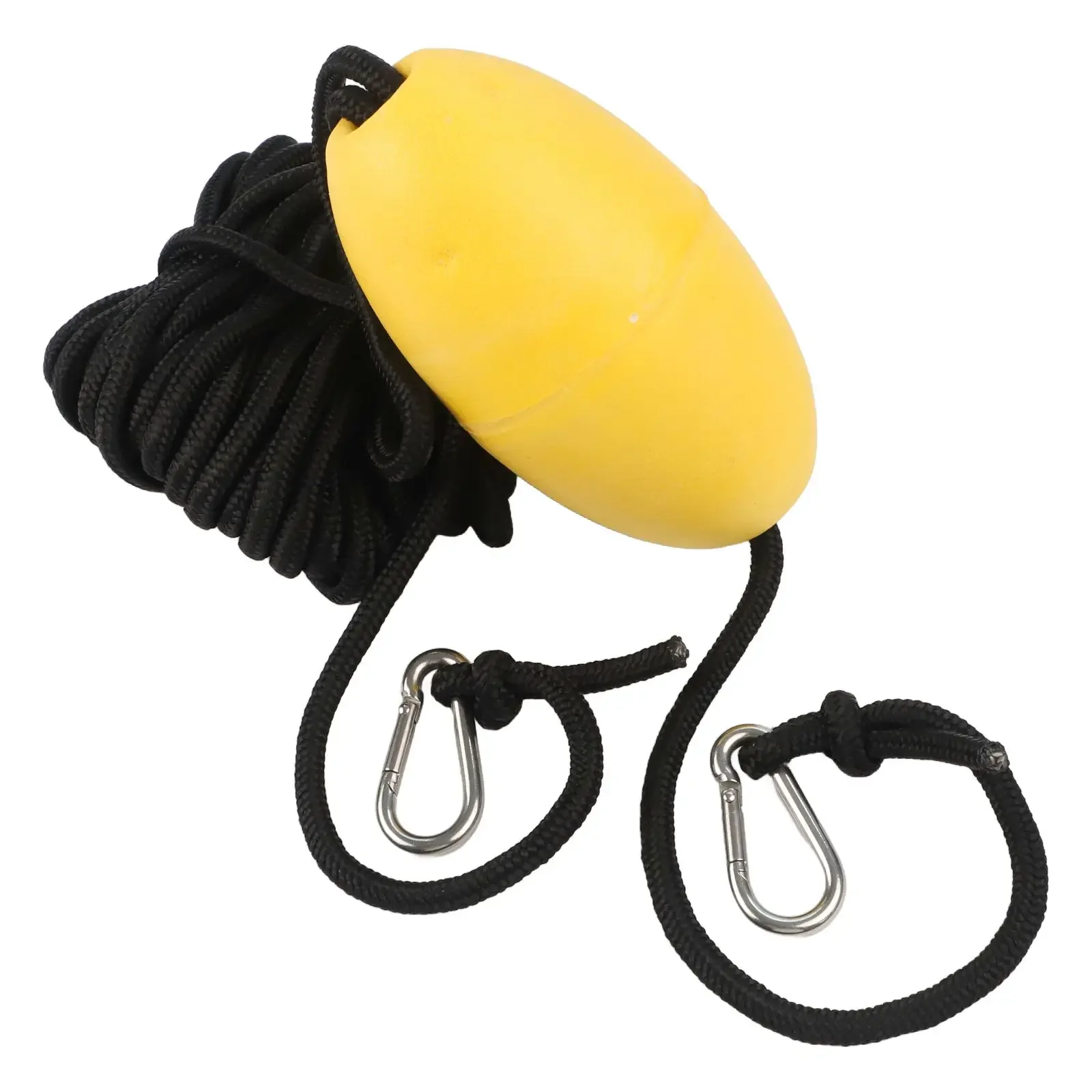 

1 шт. рыболовный якорный буй с 9,8-метровым износостойким якорем для морских судов и рыбалки, запасные части для рыбалки