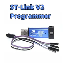 ST-Link V2 Programmer Stlink Mini STM8STM32 Simulator Download Programming With Cover DuPont Cable ST Link V2 High Quality