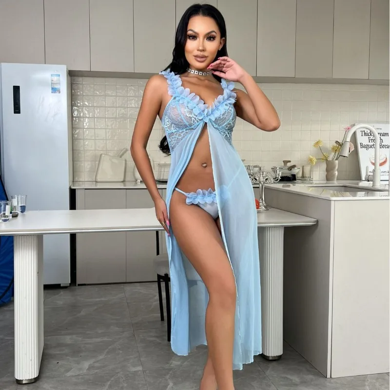 

Сексуальное женское белье Новый пижамный комплект в европейском стиле для женщин - мягкая пижама из молочного шелка с милым принтом для 2-х предметов сексуальной одежды для сна