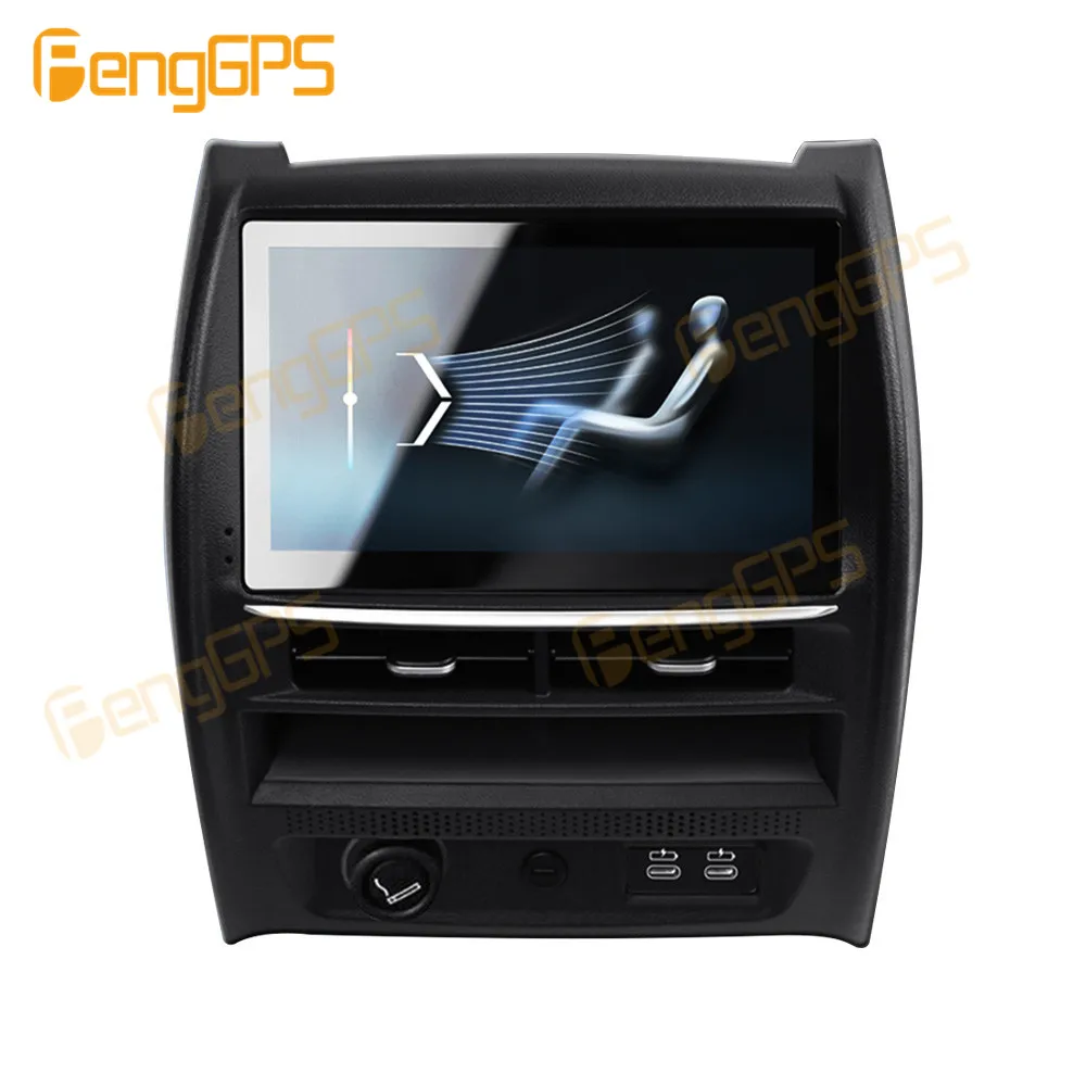 4G LET Digital Rear Air Conditional Outlet For BMW 5S 2018-2023 Auto Back Row Seat VeCockPit Car Android 14 QLED Screen Carplay