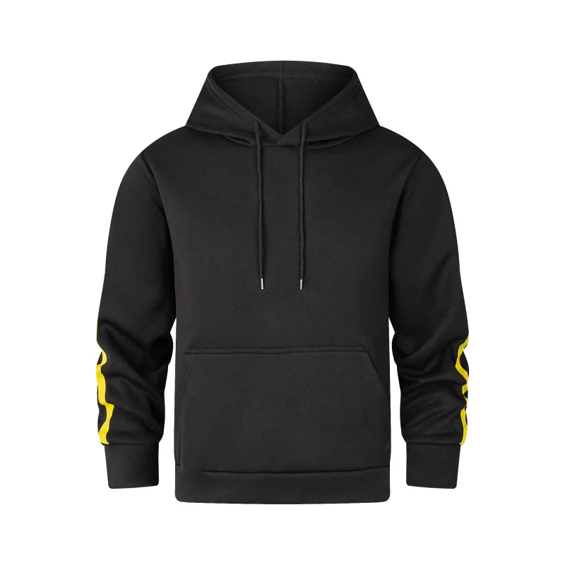 2024 Autumn and Winter New Men's Charging Workwear Sportswear Sweatshirt Windproof, Warm, Fashionable and Comfortable