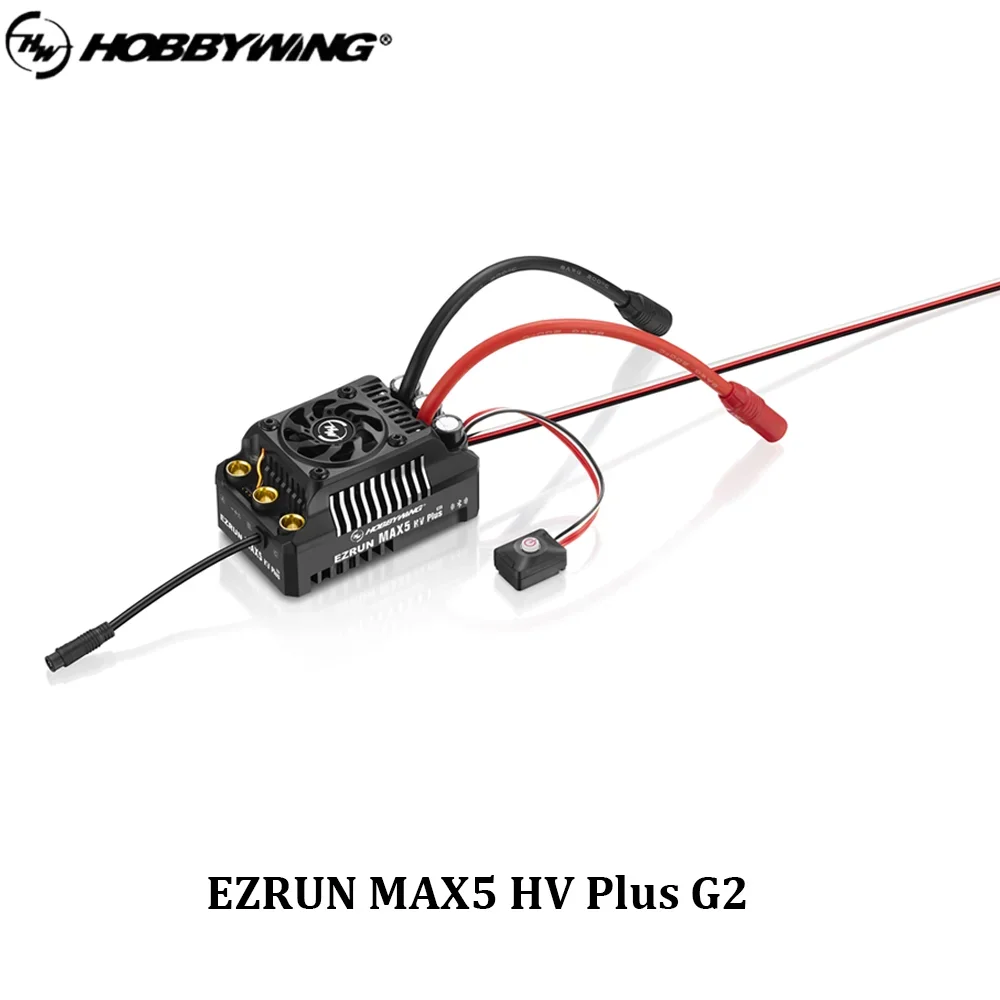HobbyWing Ezrun Max5 HV Plus G2 MAX 500A ESC 5690 56118SL Brushless Electronic Regulator/Motor for 1/5 1/6 1/7 1/8 RC Automobile