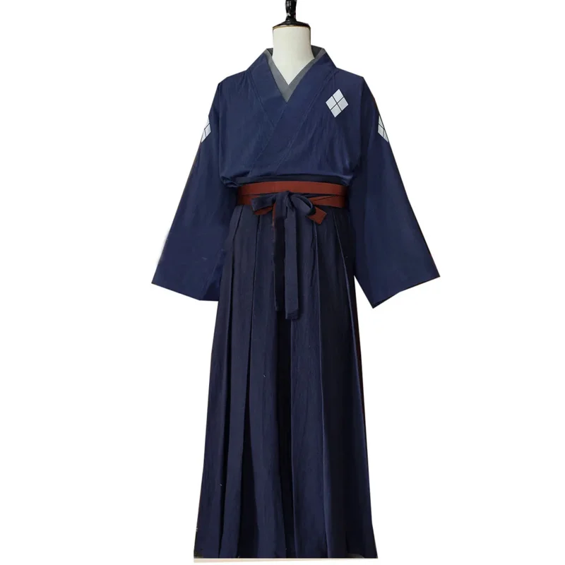 

2025 22, новейшее высококачественное кимоно Samurai Champloo Jin, костюм для косплея на заказ