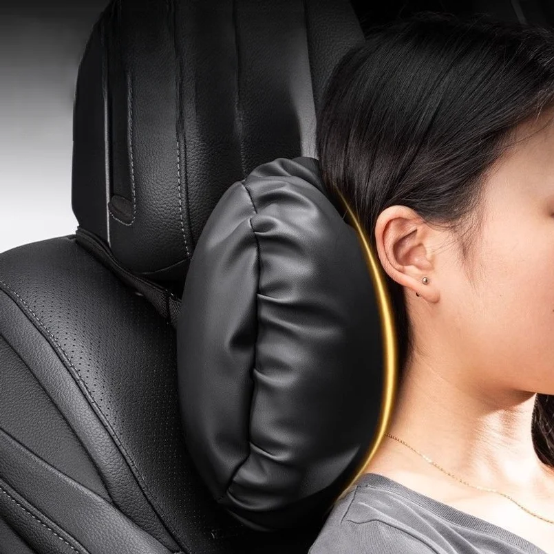 Matching Style Auto Seat Neck Headrest Pillow & Waist Support Cushion, Car Interior Pillow Accessories For Leapmotor A10