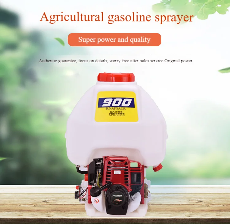 

25L Gas Powered Backpack Sprayer, 4-Stroke High Pressure Agricultural Mist Blower for Orchard Pest Control