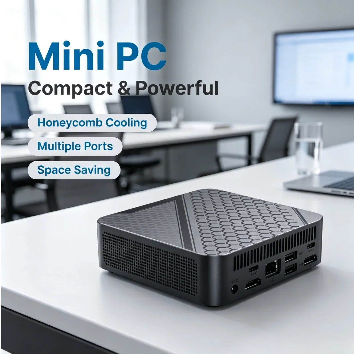 New Mini PC High-Performance Portable Mini PC Intel i9 10980HK USB 3.0 16GB RAM Wi-Fi6 DDR4 high-frequency memory