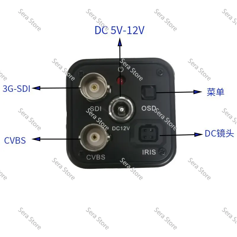 3G SDI Live Camera 1080P60 Frame High Definition Live Broadcast Calligraphy Industry Guide Station Teaching