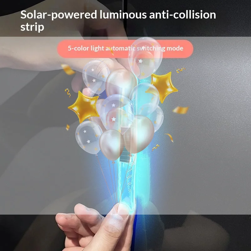 Solar Powered Motorcycle Brake Rear Tail Light Anti-Collision Warning Lamp Universal Modified Part for Motorbike Travel