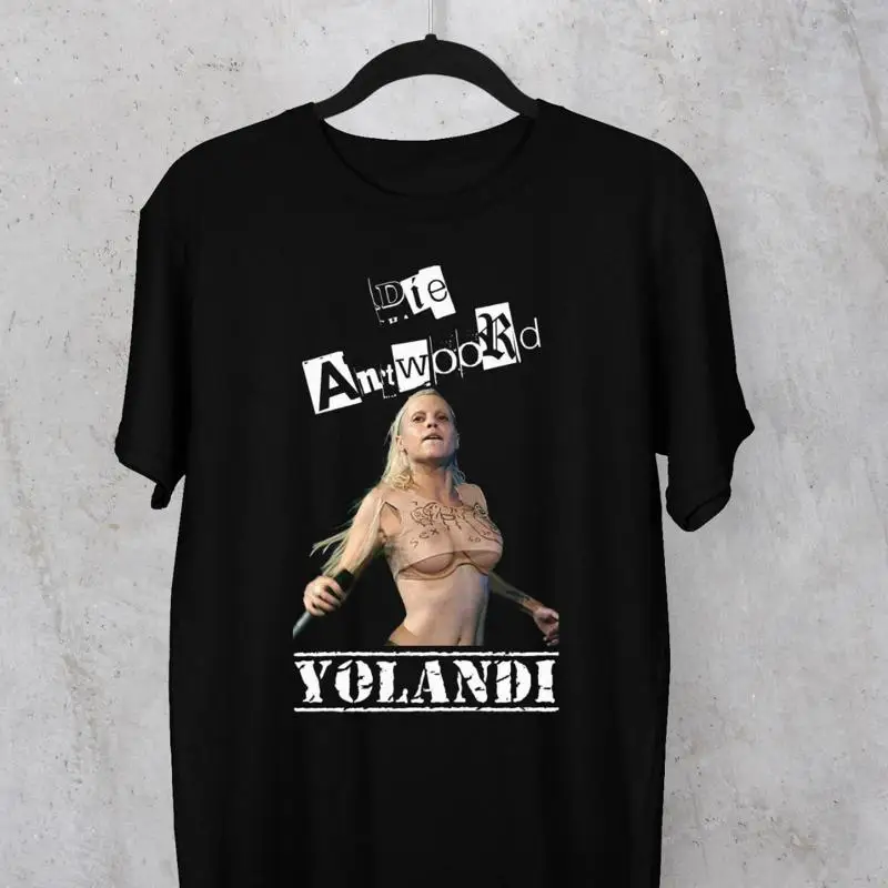 

Футболка Die Antwoord Band Yolandi Visser черная с коротким рукавом Все размеры
