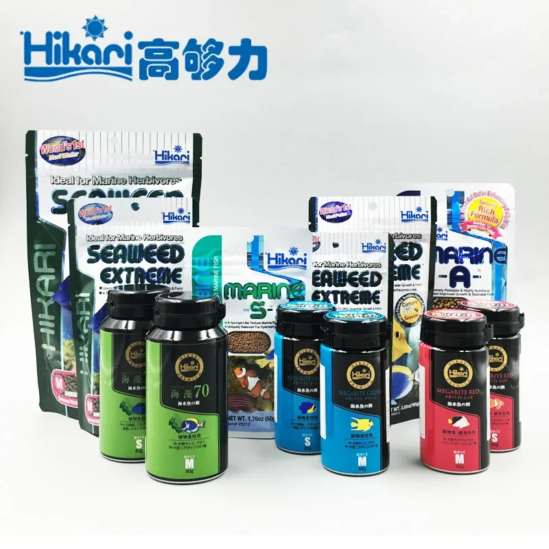 Seawater Feed Fish Food Seawater Fish Food Hikarii Vegetarian Sponge Intestinal Probiotics Seawater Fish Food