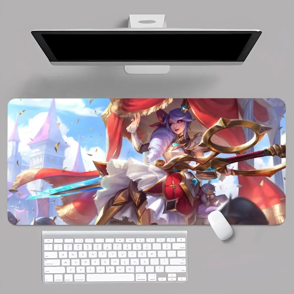 Game LOL G-Gwen MINISO Mouse Pad Anime Game Mouse Pad Computer Desk Pad Office Carpet Laptop Mouse Pad