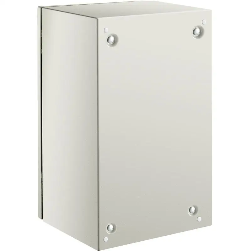 Carbon steel electrical cabinet, distribution cabinet, industrial enclosure 50x30x25cm, IP66 & NEMA waterproof, junction box, power box. Ideal for factories, construction sites, shopping centers, etc.
