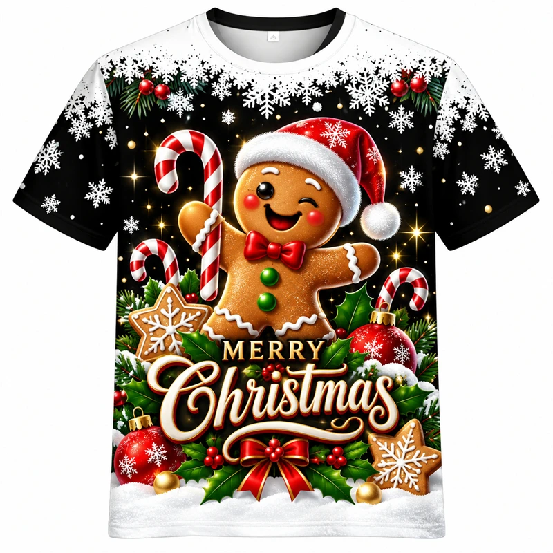 T-shirt de Noël pour hommes, m - Men'S Fashion Xmas Party avis et prix