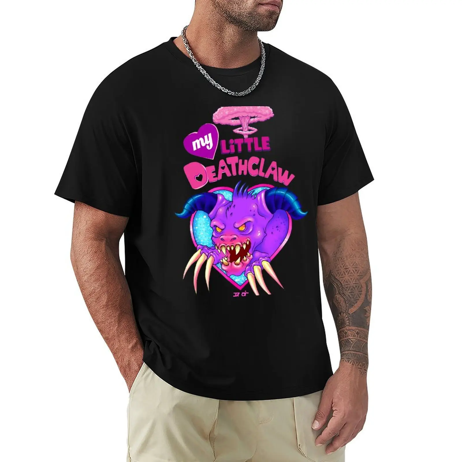 

My Little Deathclaw T-Shirt Breathable Gym Short Sleeve T-Shirt