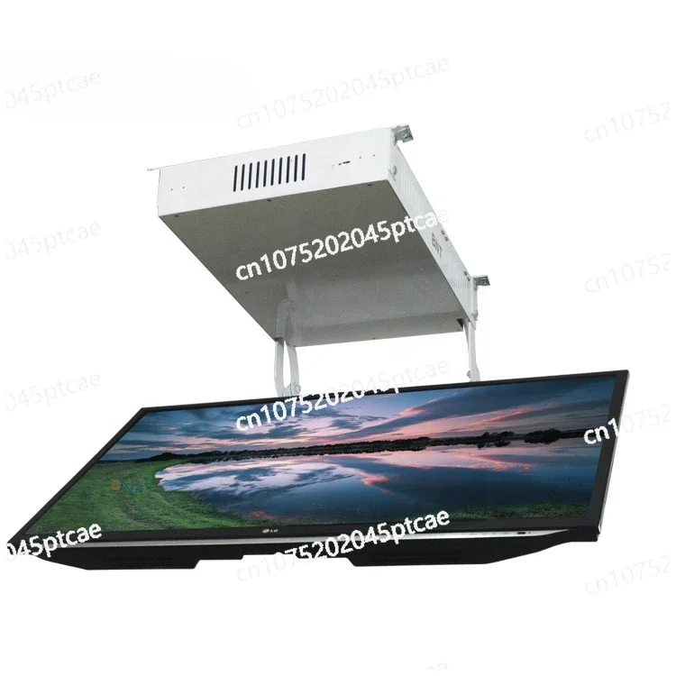 

75 Inch Ceiling Hidden Tv Mount Brackets Automatic Flip Down Motorized Lift