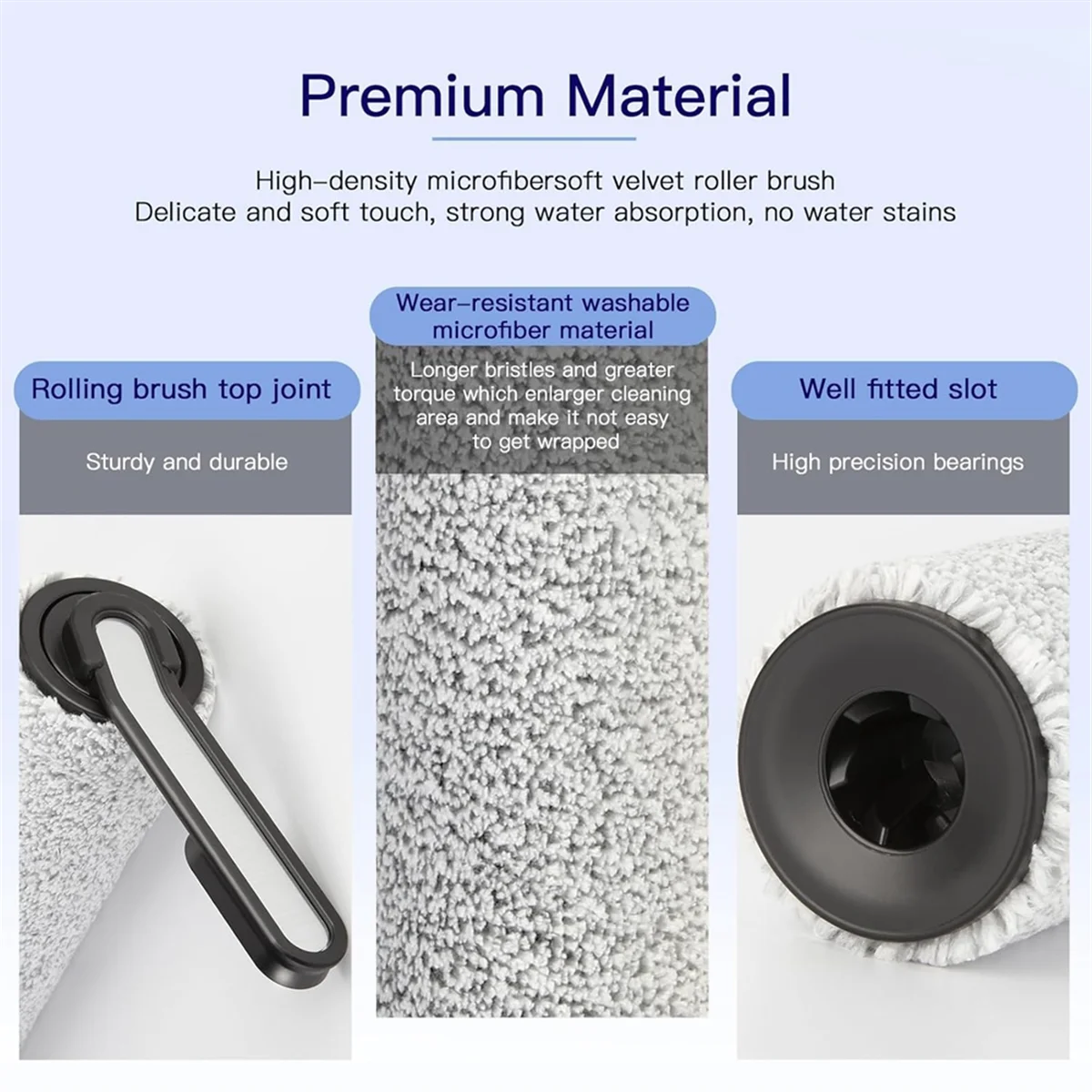 

2025· Roller Brush Replacement for Tineco IFloor 5, Floor One S5 Cordless Vacuum Cleaner Brush Rollers and Hepa Filters