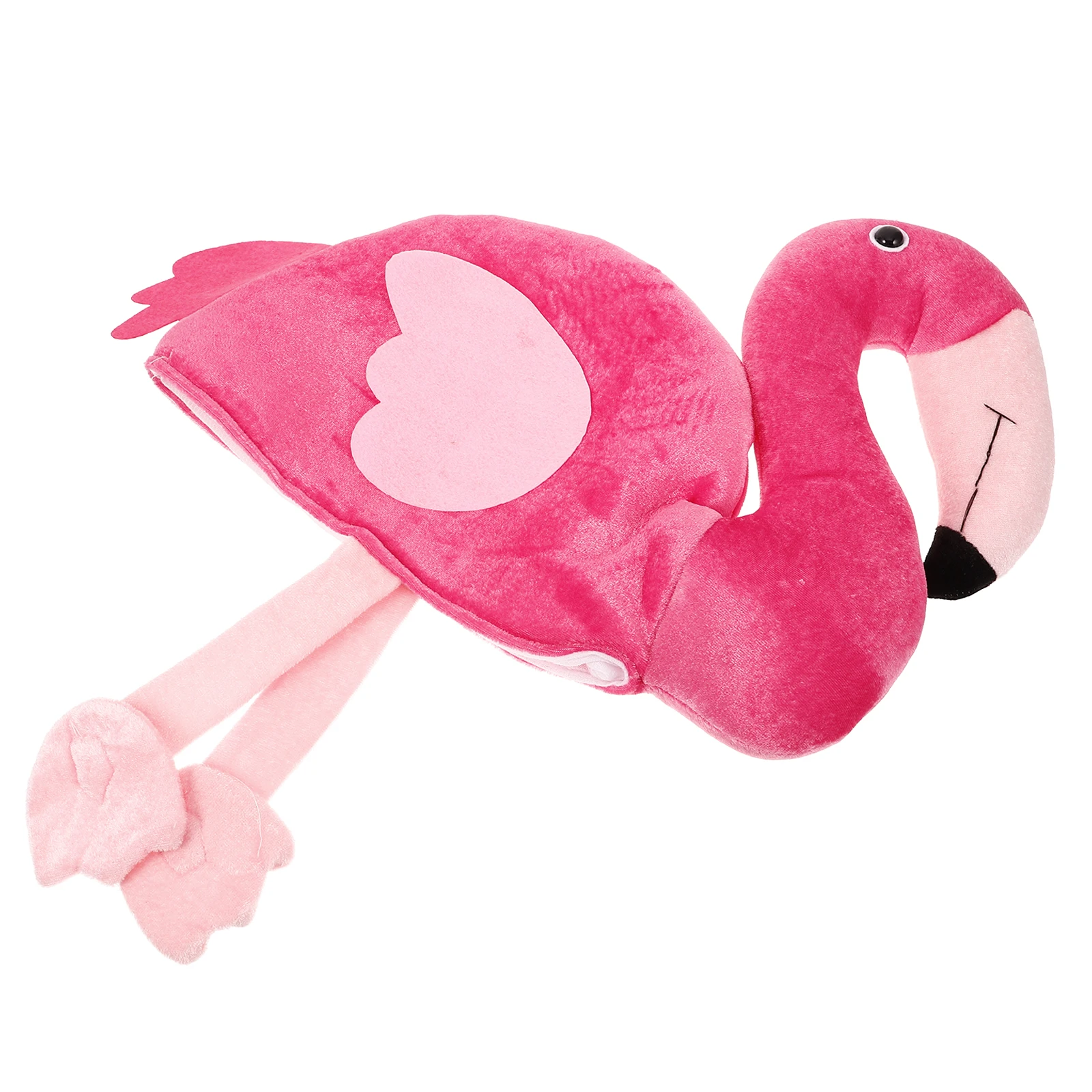 

Flamingo Shape Hat Headdress Novelty Headgear Carnival Costume Prop Kids Party Accessory Cartoon Hat Decor Performance