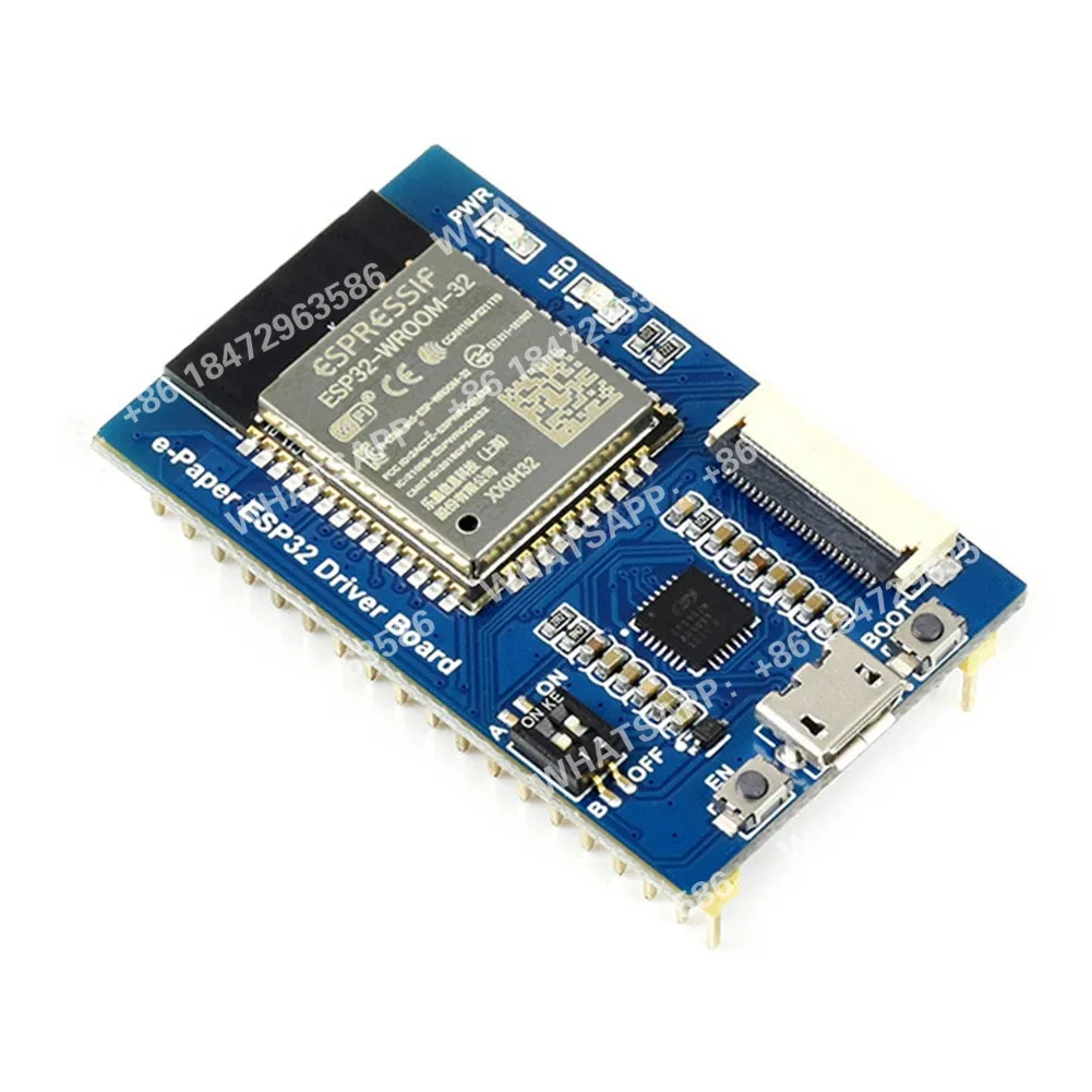 esp32-e-インクディスプレイ画面モジュール-wifi-e-インクコントローラーボード-bluetooth-対応電子ペーパー-raw-パネル-spi-arduino-用