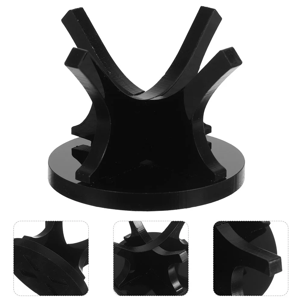 4 Pcs Baseball Bracket Basketball Holder Small Balls Stand Sports Tennis Display Shelf Acrylic