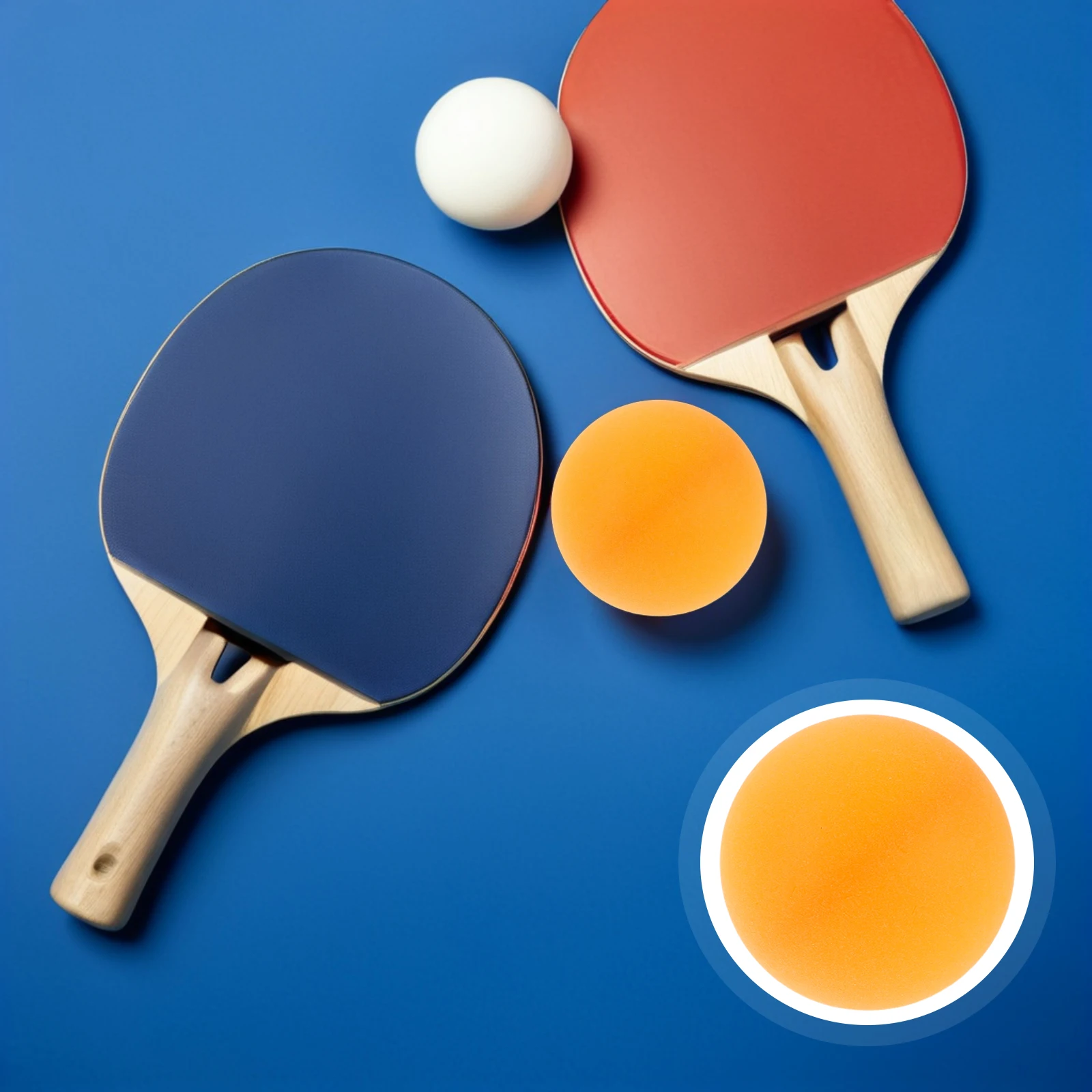 

100pcs Table Tennis 40Mm Matte Colored Pong Balls For Training Party Decoration Sports Activities Sturdy Pp Material