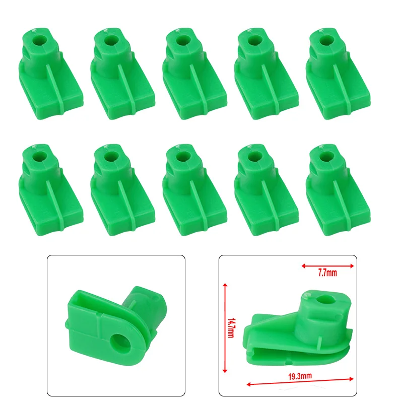 10x Rear Bumper Trim Fastener Clips For Volvo V40 S60 XC40 XC60 XC90 C70 S90 V90 Bumper Trim Plastic Retaining Nut