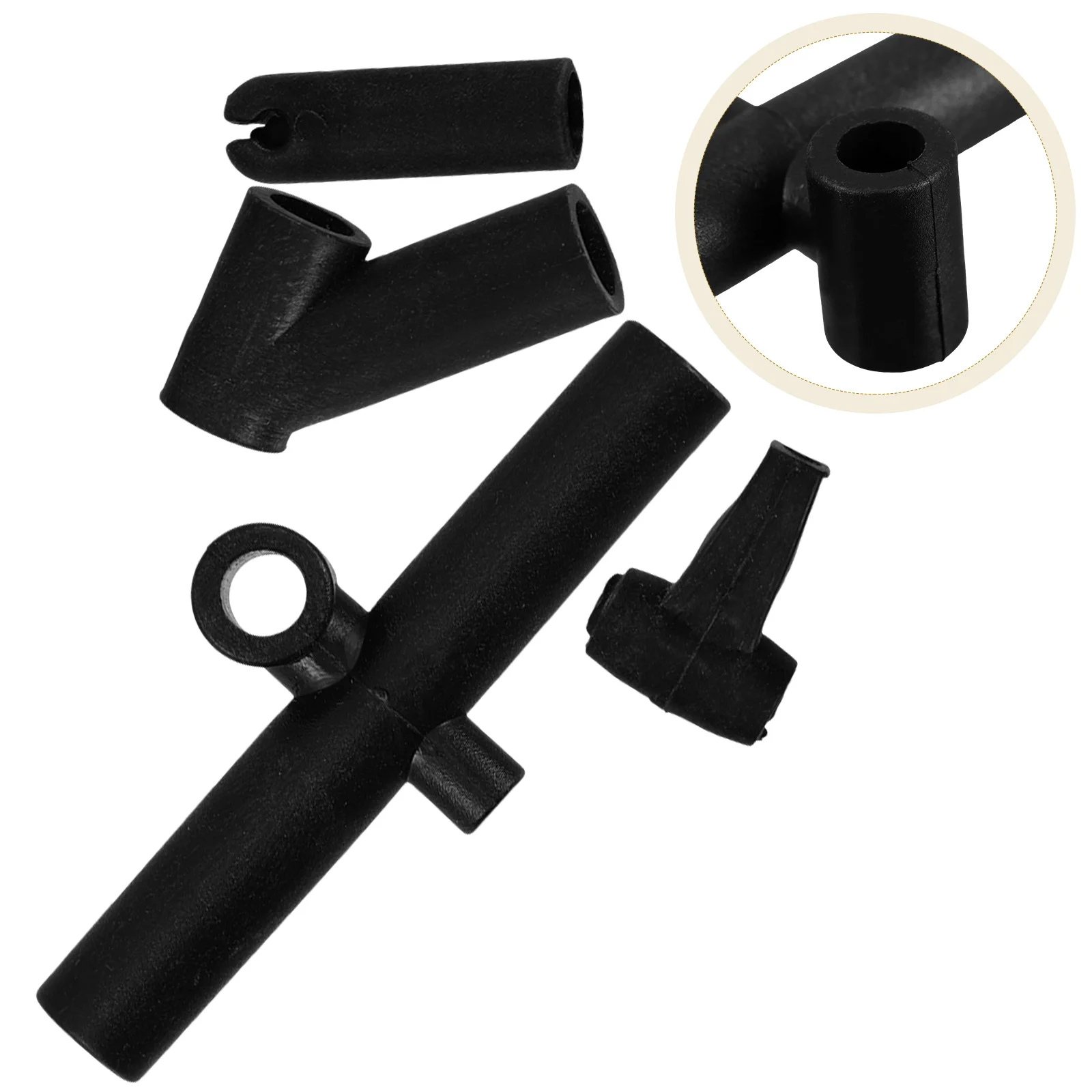 1 set di connettori per telaio per aquiloni, giunti in plastica resistenti per aquiloni sportivi fai da te, fissaggio di bastoncini di supporto per prestazioni di volo lisce