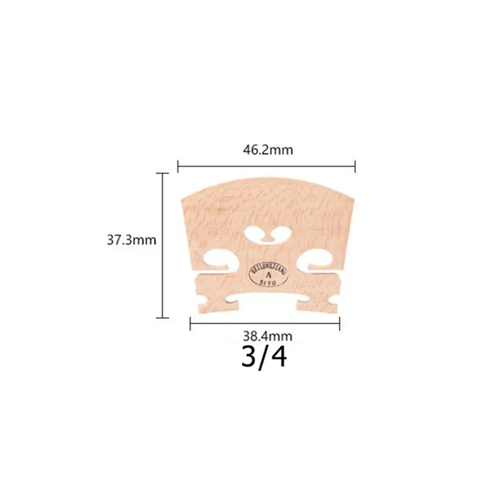 Pont de violon de haute qualité, Instruments musicaux orchestraux, Vente Hoyt, Gear 1/16, 1/2, 1/10, 1/4 cordes, Nouveau