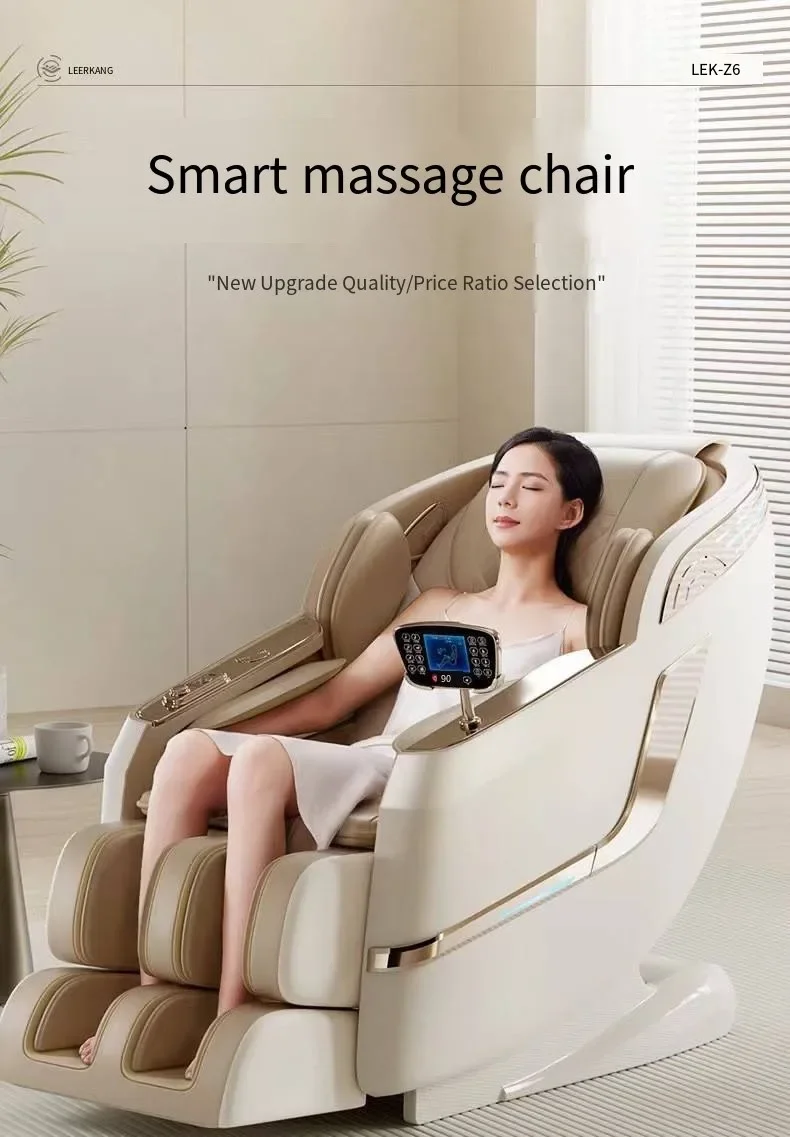 Hot Selling Luxury Leather Massage Chair Factory Promotions for Gaming Body Application