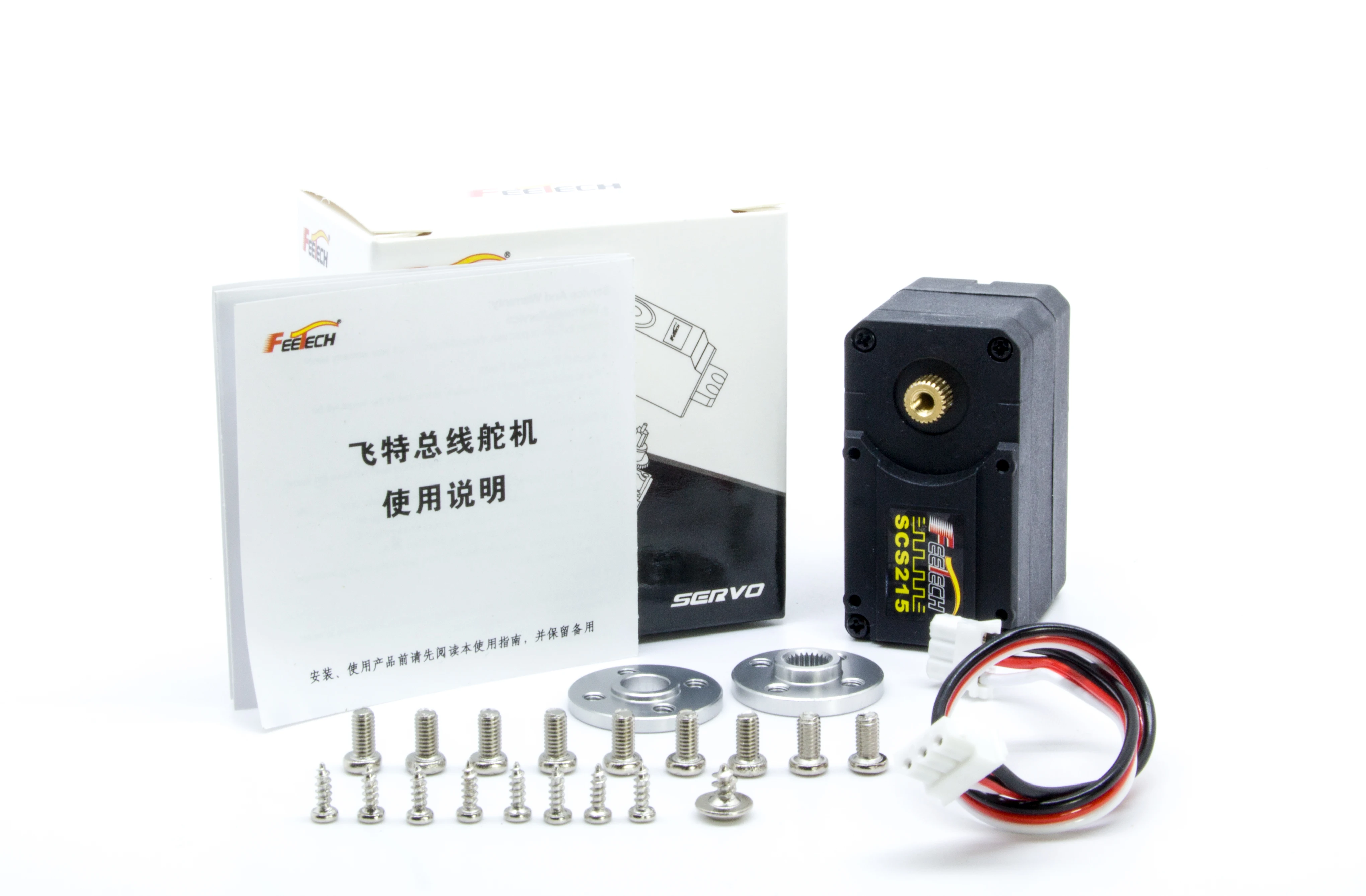 SCS215 7.4 فولت 19 كجم ثنائي العمود النحاسي والعتاد التحكم التسلسلي حافلة المؤازرة لتعليم الجذعية/المنزل الذكي/الأتمتة الصناعية