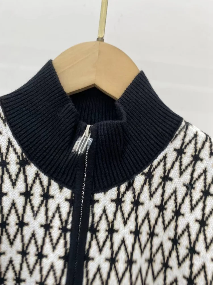 

MaSandeM Home 23 Autumn Winter New Retro Faion Knitted Dr High Waist A-Line Skirt Long Sve ort Dr for Women