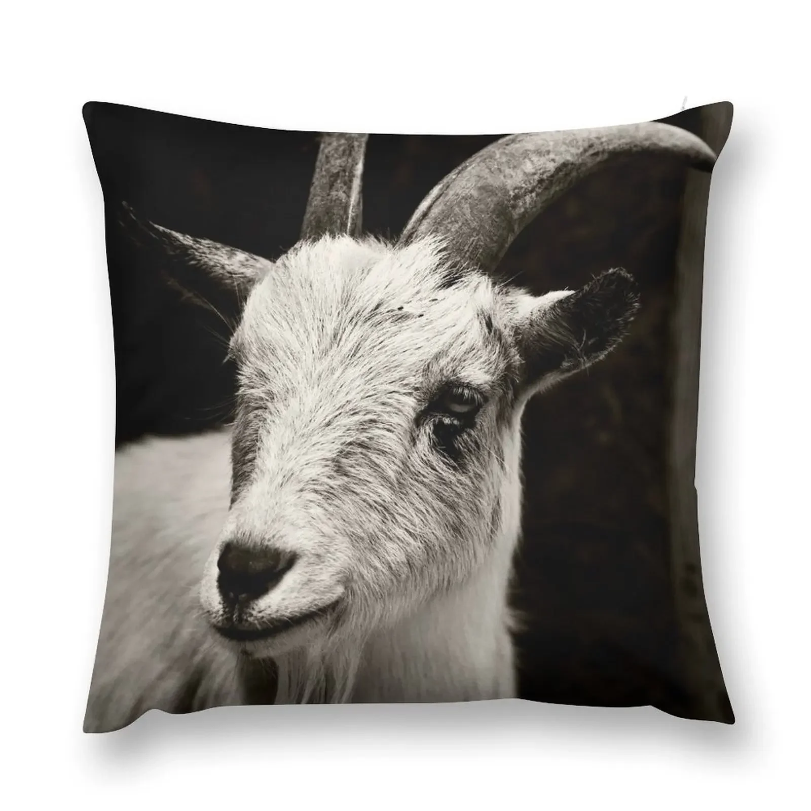 

Mr. Goat Throw Pillow pillowcases for sofa cushions Cushion Cover Luxury pillow