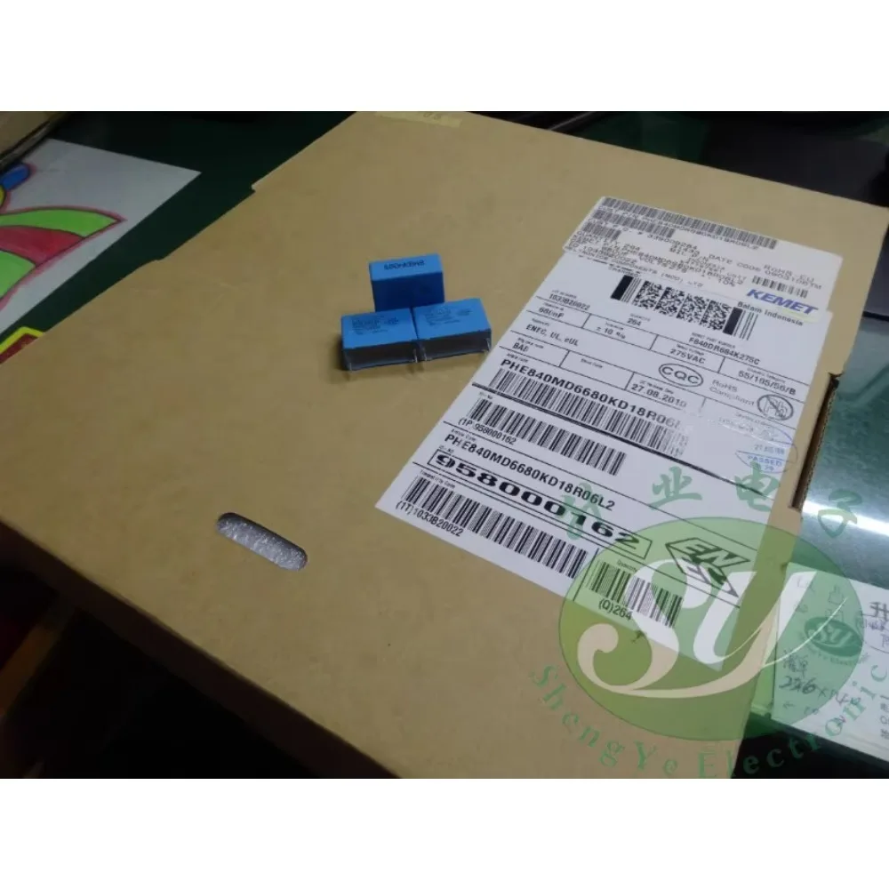 10PCS PHE840MD6680KD 0.68 uf/275vAC 680nf u68 684 ยี่ห้อใหม่ตัวเก็บประจุฟิล์ม 22 มม.