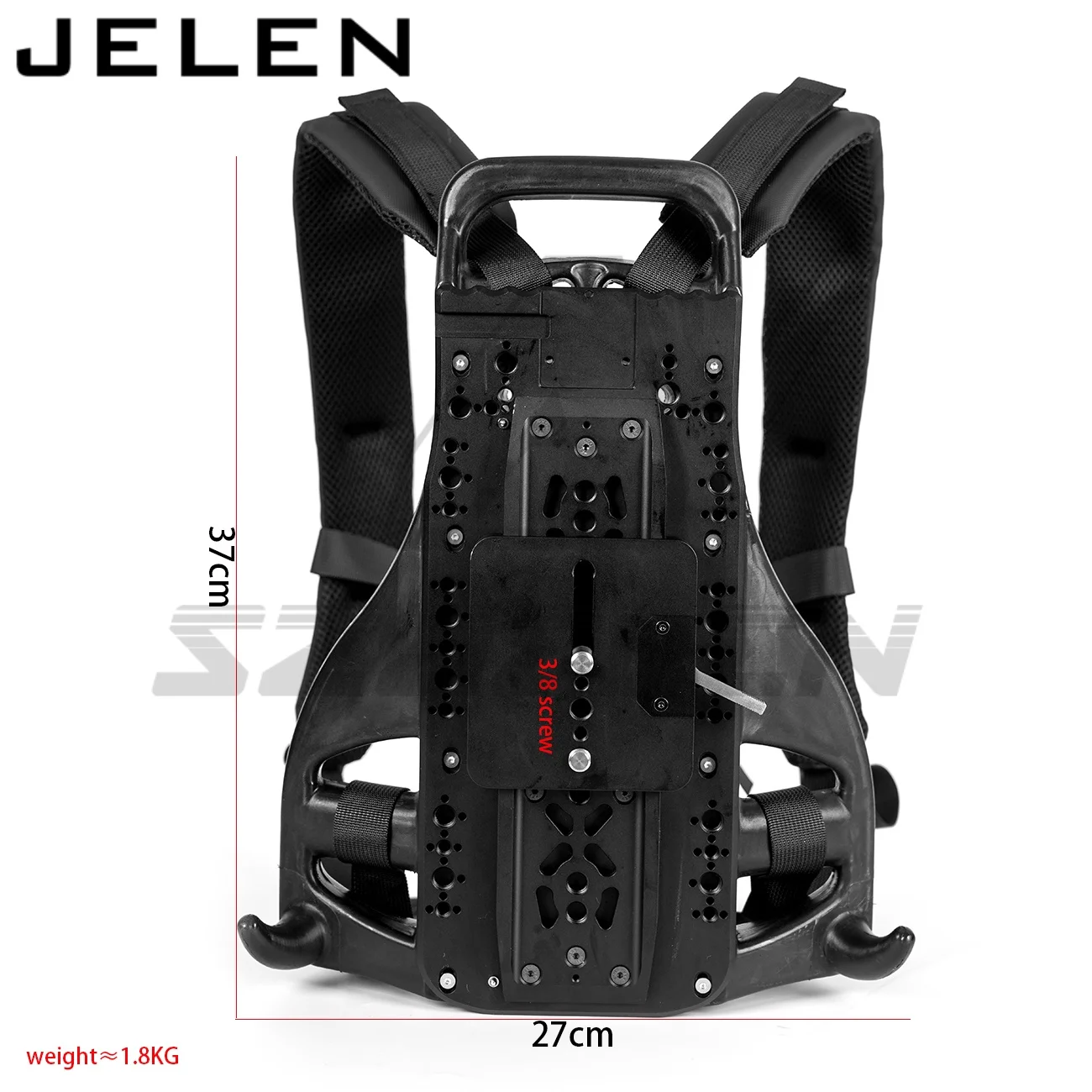

DJI Ronin 4D , SONY CineAlta 3/8 screws hold the camera backpack