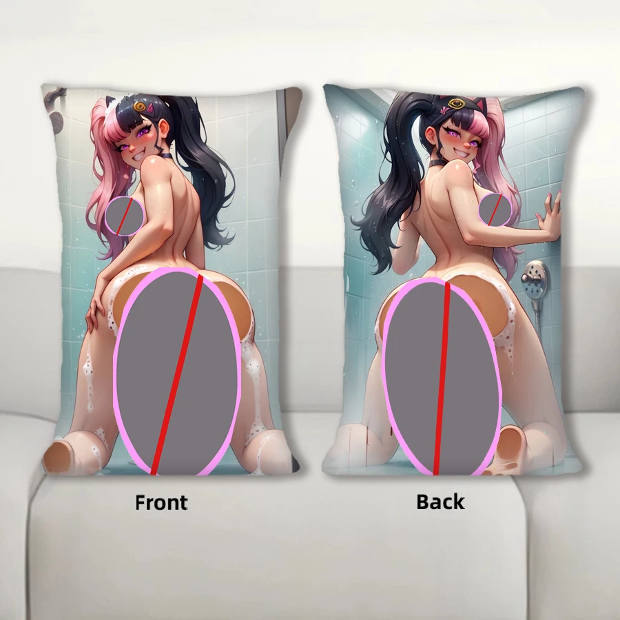 

Dakimakura аниме ванная комната Ванна Zoe Rayne Futa диванная подушка чехол для подушки с двухсторонним принтом постельные принадлежности наволочка