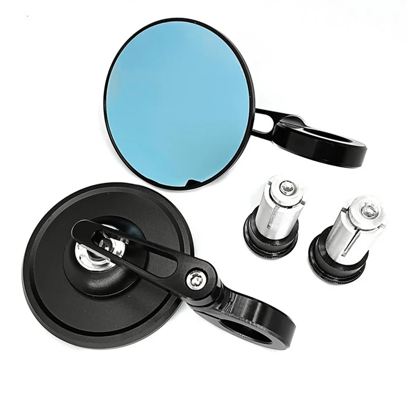 Handlebar Mirror Universal Motorcycle Rearview Mirror Modified CNC Sub-Mirror Reversing Mirror Reflector