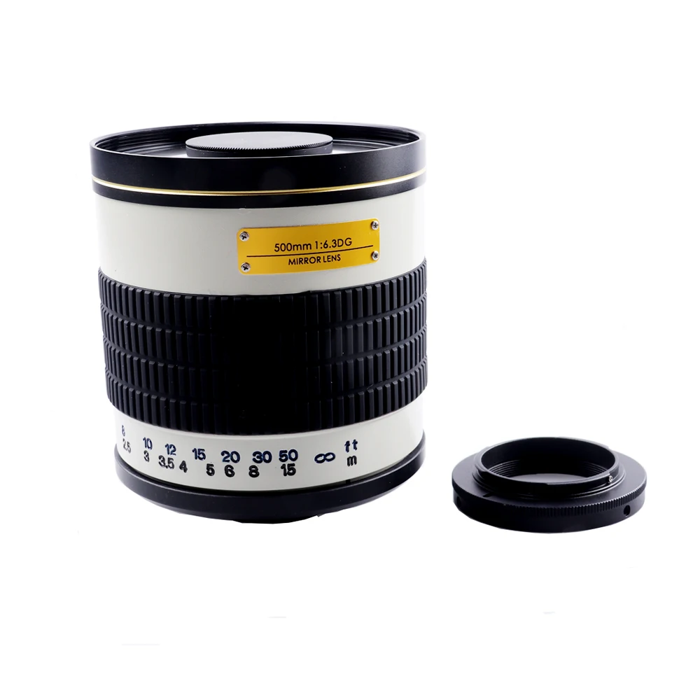Lightdow Fixed Focus 500 mm F6.3 Tele-Handspiegelobjektiv mit T2-Mount-Adapterring für Nikon Canon Pentax Sony DSLR-Kameras – Detail 22