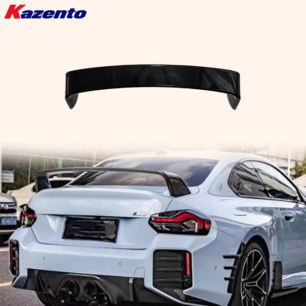 

For BMW M2 G87 Coupe 2023-24 Carbon Fiber MP Style Rear Trunk GT Spoiler Wing