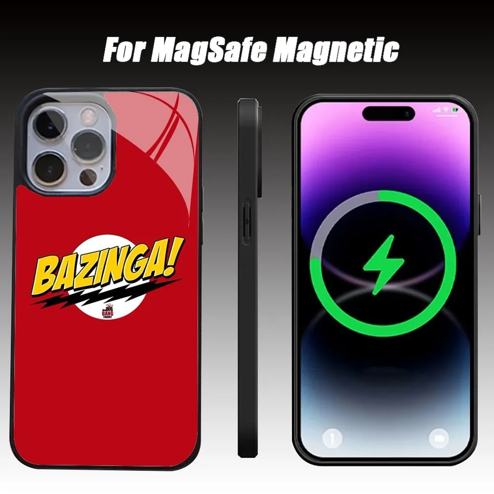 The Big Bang Theory Phone Case For IPhone 15 14 13 Pro Max 11 12 Mini Alex Mirror For Magsafe Wireless Charging Cover