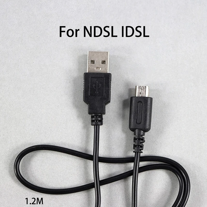 

1PCS New Game USB Data Charger Charging Power Cable Cord Connector Adapter For NDSL IDSL