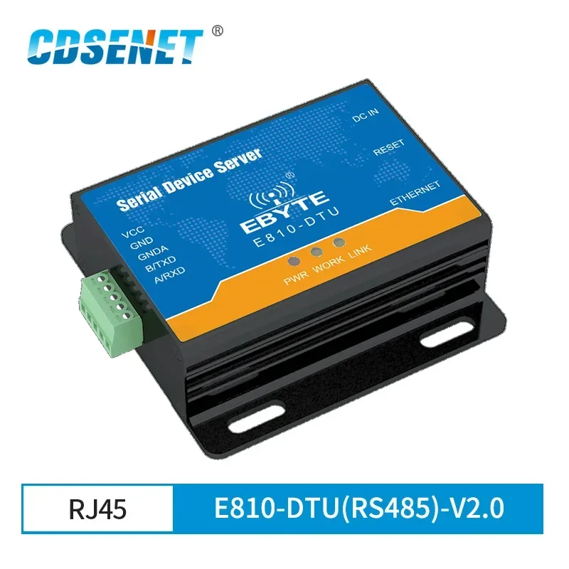 CDSENET Industrial Modbus Converter Modem Equipped RS485 To Ethernet RJ45 0 E810-DTU(RS485)  with M0+ Series 32-bit Processor