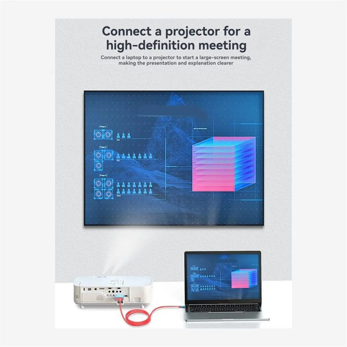 Câble Compatible pour Switch2/1 Type C vers pour jeu HDTV 4K 1080P 60hz, Compatible avec ordinateur portable, tablette, téléphone portable