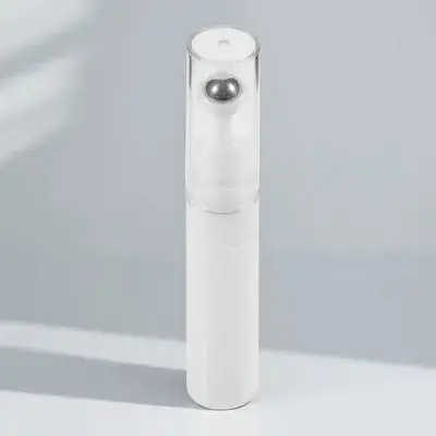 

Eye Cream Roller Bottles 15ml White Portable Travel Refillable Containers Ball Applicator Serums Essential Oils Roll On