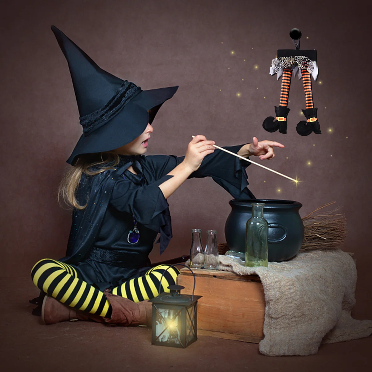 

Halloween Decorations Party Supplies Witch Props Festival Hanging Ornament for Pendant