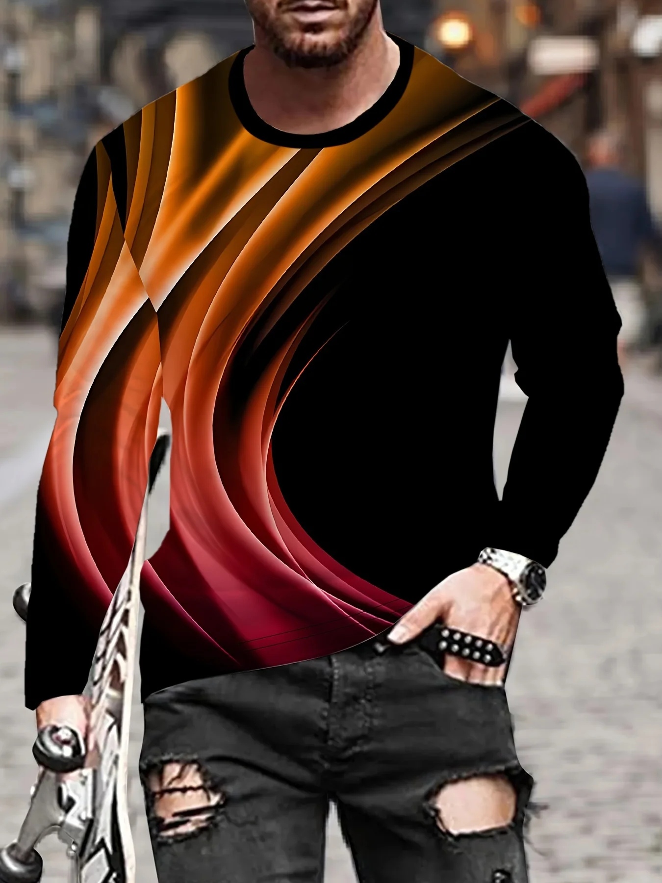 

Men's Graphic Clothes For Spring Summer Autumn, Tops For Men, Gift For Men。