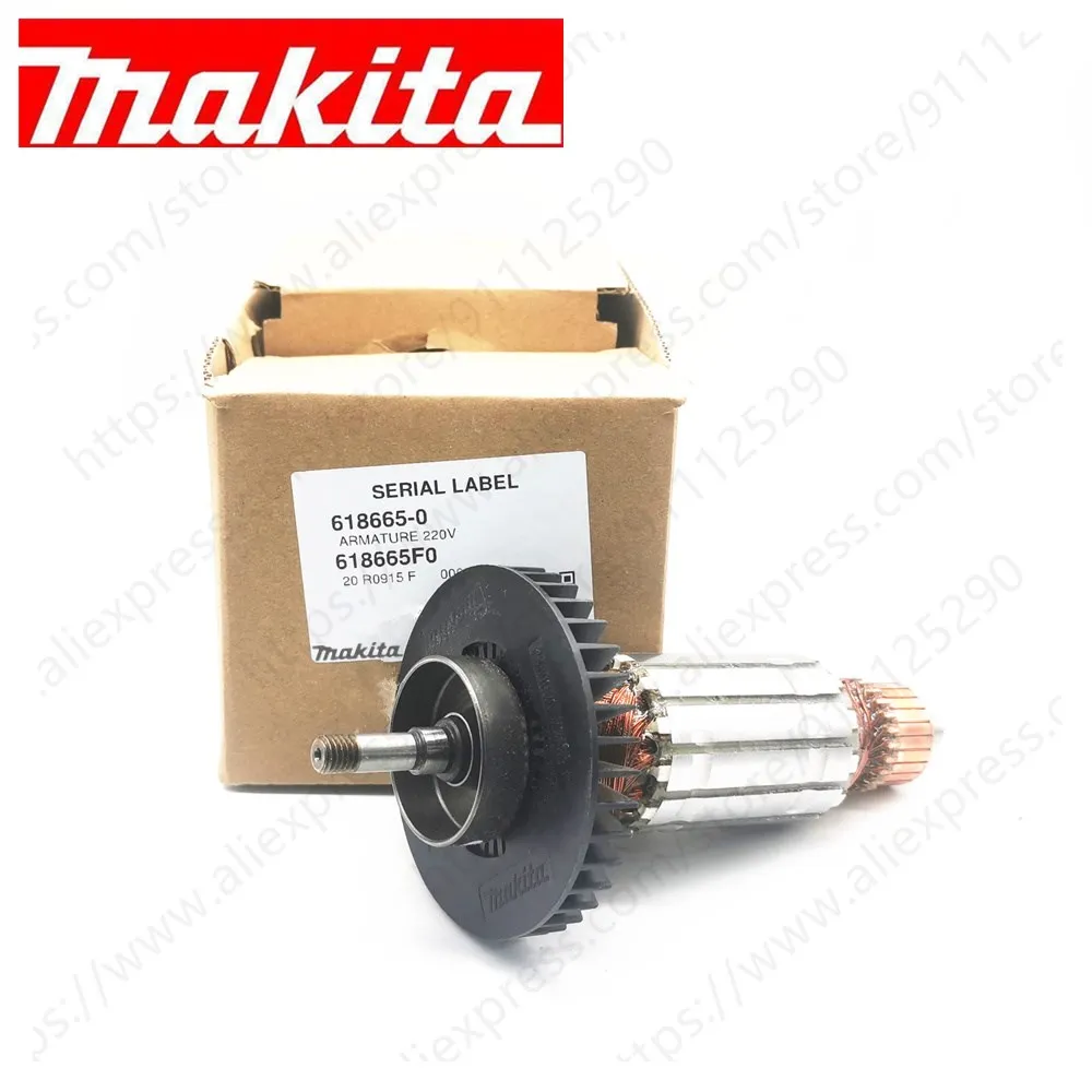 220-240V Armature โรเตอร์สำหรับ Makita UC3020A UC3520A UC4020A 613713-0 513713-9 518655-2 618665-0