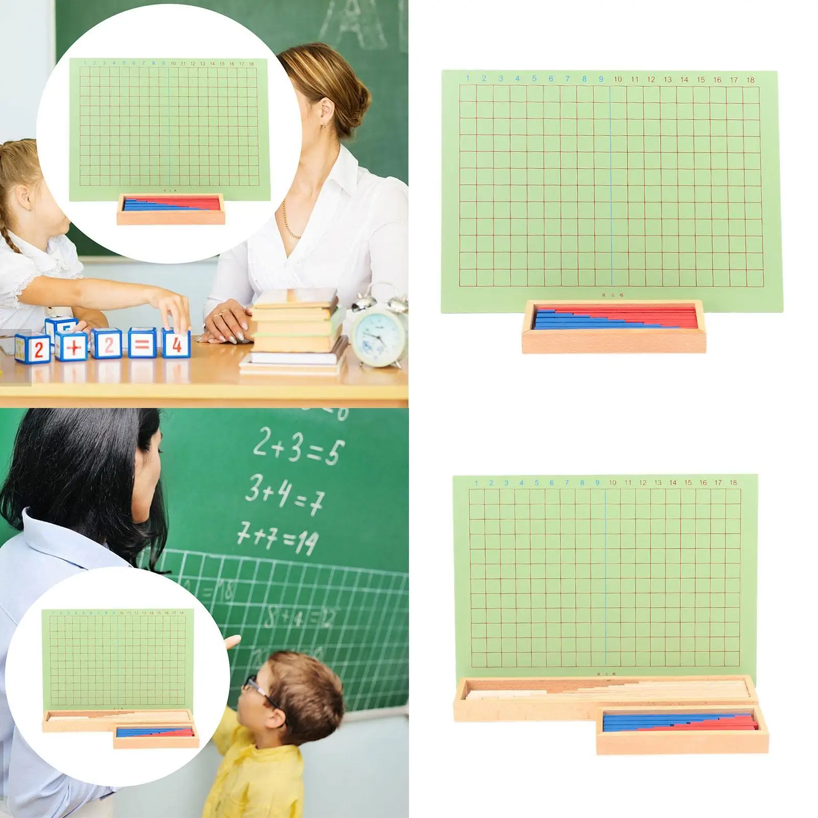 Math Learning Tools for Addition And Subtraction, Educational Manipulative Game for Kids