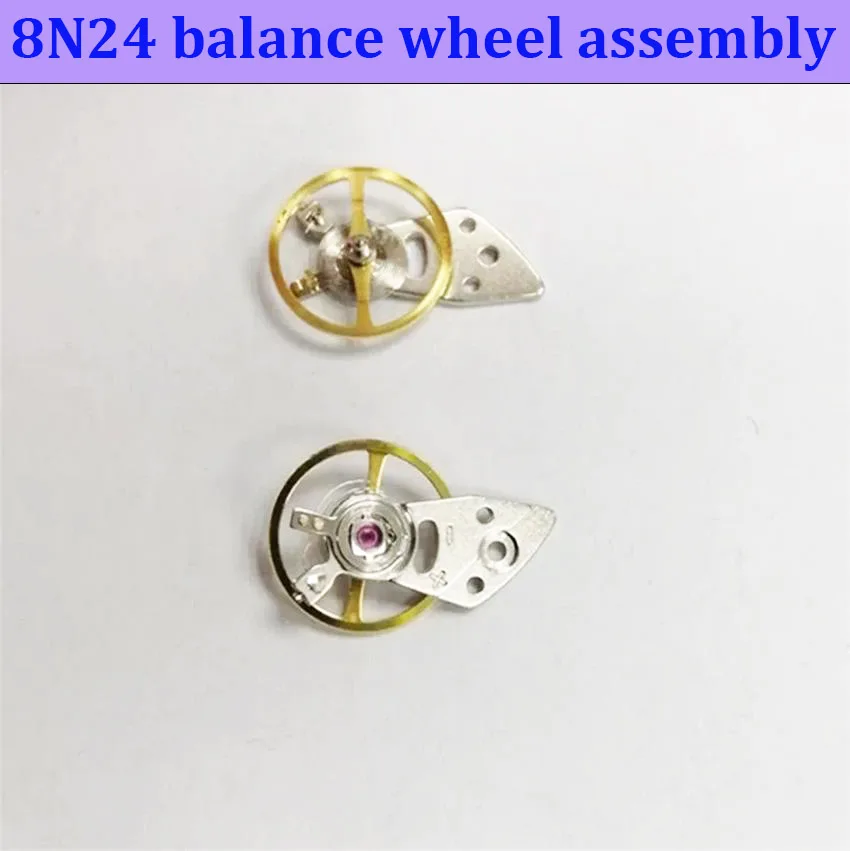 

Movement Accessories Suitable For 8N24 Mechanical Movement Full Swing 8N24 Balance Wheel Assembly Movement Watch Accessories